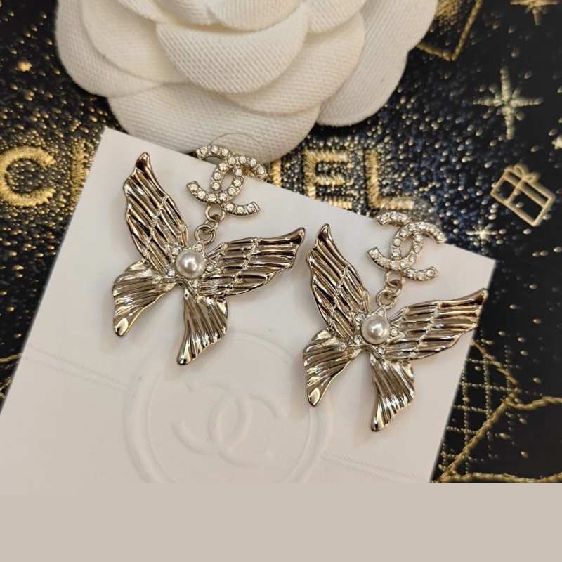Ch*el earrings